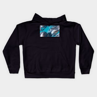 Seamless Abstract Texture Kids Hoodie